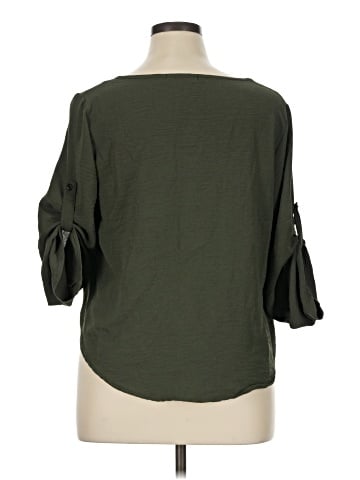 Fancyinn 3/4 Sleeve Top (view 2)