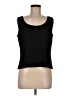 St. John Black Sleeveless T-Shirt Size M - photo 1