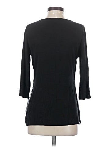 American Glamour by Badgley Mischka 3/4 Sleeve Top (view 2)