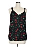 Papermoon 100% Polyester Black Tank Top Size M - photo 1