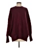 Free People Solid Burgundy Pullover Sweater Size XS - photo 1