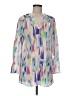 Amanda Uprichard White Long Sleeve Silk Top Size M - photo 1