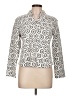 Andria Lieu Silver 3/4 Sleeve Blouse Size L - photo 1