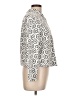 Andria Lieu Silver 3/4 Sleeve Blouse Size L - photo 4