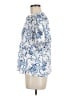 CeCe Blue Short Sleeve Blouse Size M - photo 5