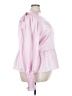ELOQUII Elements 100% Polyester Pink Long Sleeve Blouse Size 26 - photo 4