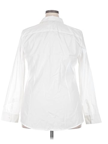 Talbots 3/4 Sleeve Button-Down Shirt (view 2)