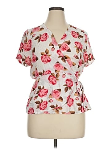 Harve Benard Short Sleeve Blouse (view 1)