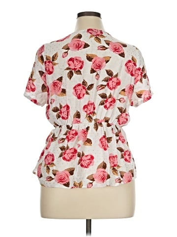 Harve Benard Short Sleeve Blouse (view 2)