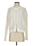 Jun & Ivy 100% Polyester Chevron-herringbone Ivory Cardigan Size S - photo 1