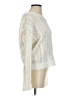 Jun & Ivy 100% Polyester Chevron-herringbone Ivory Cardigan Size S - photo 4