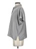 Uniqlo 100% Polyester Gray Short Sleeve Blouse Size S - photo 5