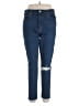 Levi Strauss Signature Solid Blue Jeans Size 16 - photo 1