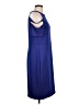 Bold Elements Solid Blue Cocktail Dress Size L - photo 4