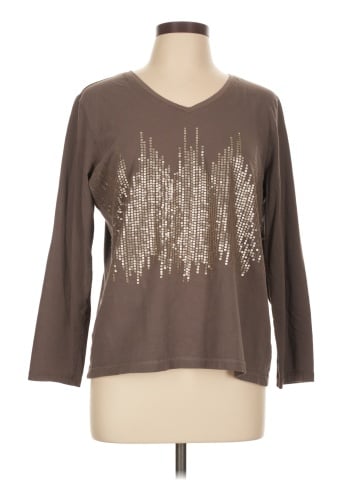 Weekends by Chico's 3/4 Sleeve Top (view 1)
