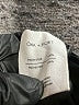OAK + FORT 100% Polyester Black Coat Size M - photo 7