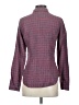 Levi's Houndstooth Burgundy Long Sleeve Button-Down Shirt Size S - photo 2