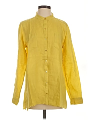 Eileen Fisher Long Sleeve Button-Down Shirt (view 1)