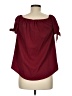 Relipop Burgundy Sleeveless Blouse Size M - photo 2