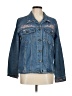 Denim & Co 100% Cotton Blue Denim Jacket Size M - photo 1