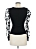 Almost Famous Black Long Sleeve Top Size M - photo 2
