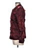 Impressions Burgundy Long Sleeve Blouse Size L - photo 5