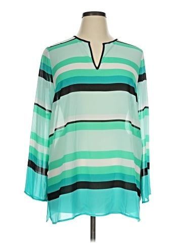 MICHAEL Michael Kors Long Sleeve Blouse (view 1)