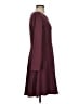 Toad & Co Solid Burgundy Casual Dress Size S - photo 4