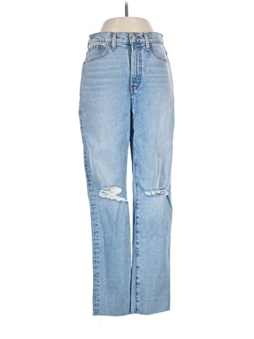 Madewell The Perfect Vintage Jean in Charnley Wash: Raw Hem Edition (view 1)