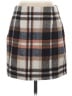 IDEALSANXUN Plaid Brown Casual Skirt Size S - photo 1