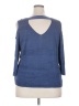 Avenue Blue Pullover Sweater Size 18 Plus - photo 2