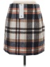 IDEALSANXUN Plaid Brown Casual Skirt Size S - photo 2