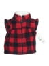 Carter's 100% Polyester Plaid Red Vest 3-6 MO / 6 MO - photo 1