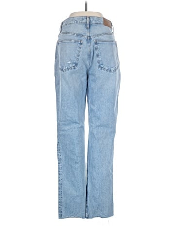 Madewell The Perfect Vintage Jean in Charnley Wash: Raw Hem Edition (view 2)
