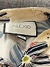 Alexis 100% Polyester Print Ivory Long Sleeve Blouse Size XS - photo 7