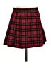 Assorted Brands 100% Polyester Plaid Red Casual Skirt Size M - photo 1