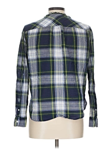 J.Crew Factory Store Long Sleeve Button-Down Shirt (view 2)