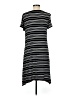 Soma Stripes Black Casual Dress Size M - photo 2