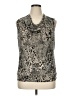 Alfani Silver Sleeveless Blouse Size XL - photo 1