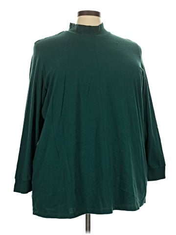 Woman Within 3/4 Sleeve T-Shirt (view 1)