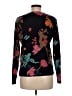Zara Floral Black Pullover Sweater Size M - photo 2