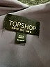 Topshop 100% Polyester Gray Sleeveless Blouse Size 2 - photo 7