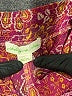 Staring at Stars 100% Polyester Print Pink Casual Pants Size L - photo 6
