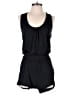 Love...ady Solid Black Romper Size S - photo 1