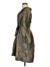Chan Luu 100% Silk Gray Trenchcoat Size M - photo 5