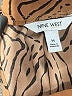 Nine West 100% Polyester Animal Print Brown Casual Dress Size M - photo 7