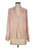 Zadig & Voltaire 100% Polyester Tan Long Sleeve Blouse Size Sm (1) - photo 1