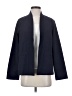 Eileen Fisher Solid Blue Blazer Size XXS - photo 1