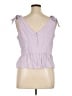 Express Purple Sleeveless Blouse Size XL - photo 2