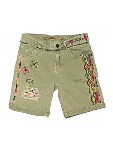 Desigual Khaki Shorts (view 1)